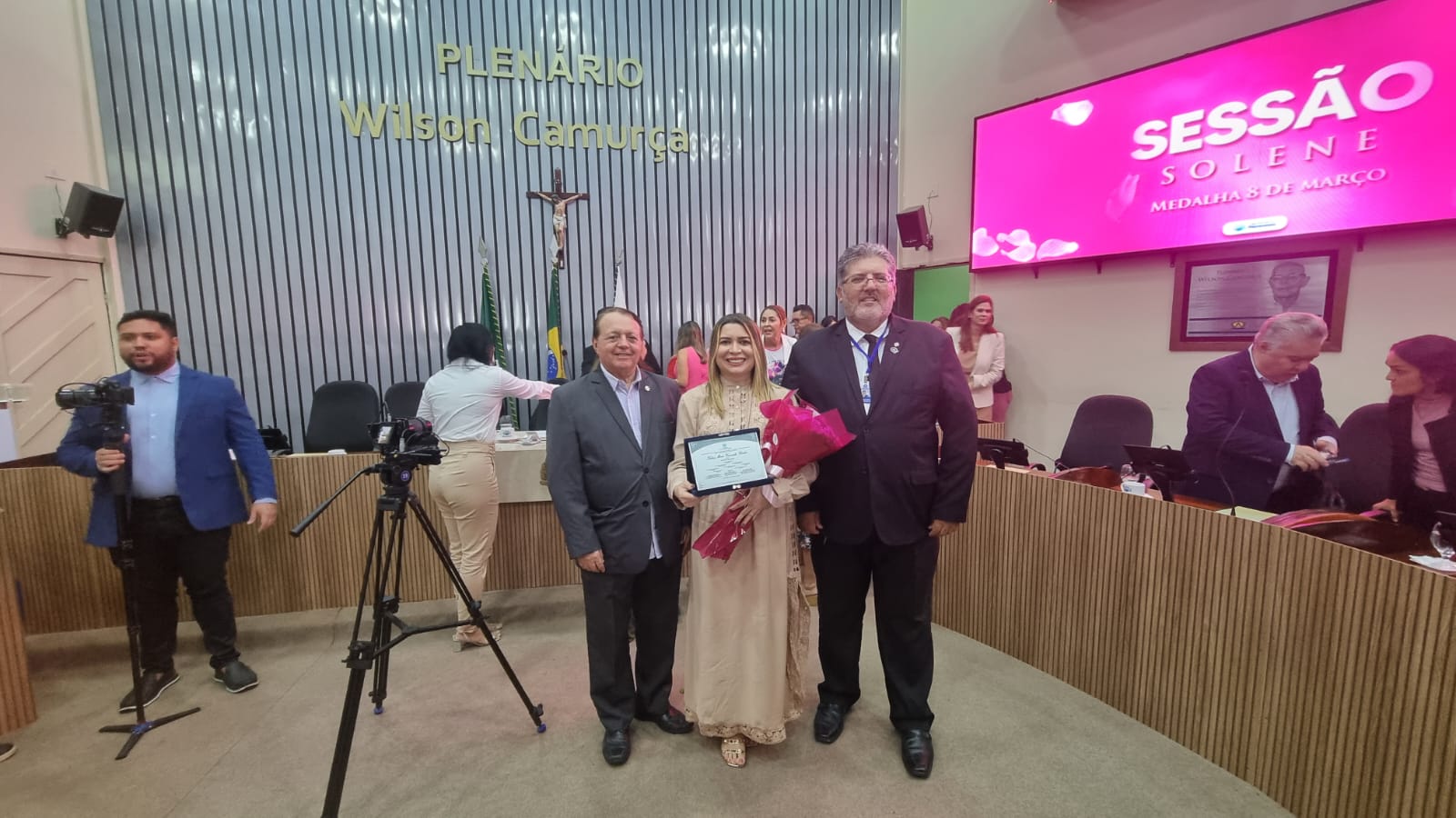 CRA-CE participa de sessão solene na Câmara de Maracanaú em homenagem ao Dia da Mulher